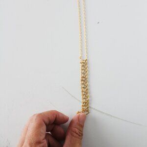 Anthropologie Gold Necklace